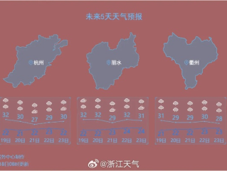 浙江临海天气预报（浙江临海天气预报7天）