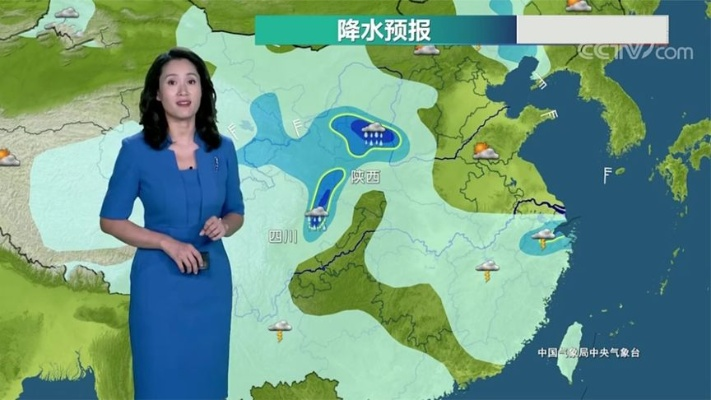 中央气象台1-7天降水预报，科学防涝的天气指南针